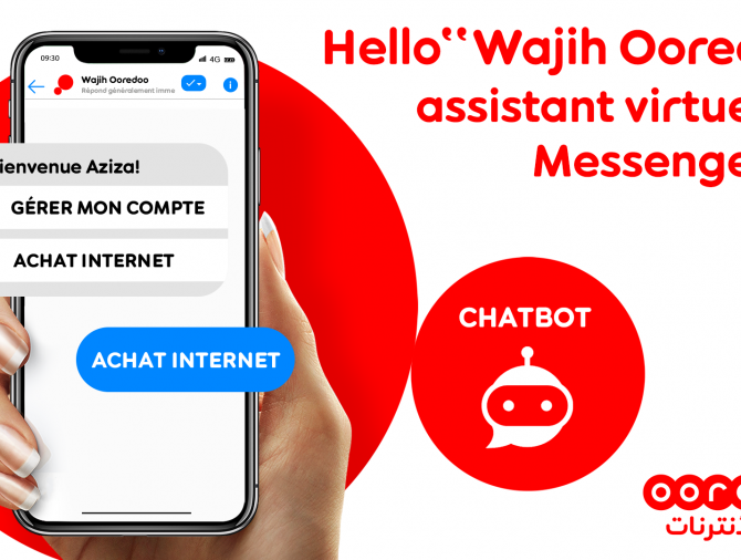 Chatbot Wajih Ooredoo : Premier assistant virtuel intelligent en Tunisie