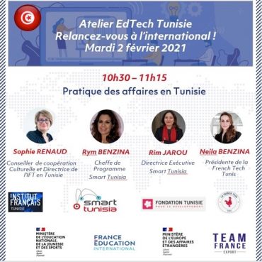 Webinar plan de relance : Le secteur des Edtech en Afrique du Nord
