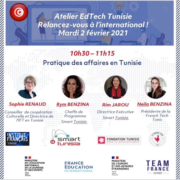 Webinar plan de relance : Le secteur des Edtech en Afrique du Nord