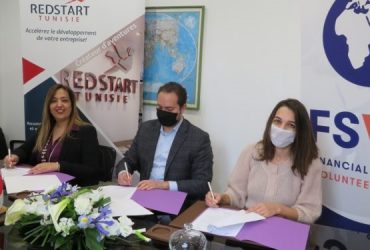 RedStart Tunisie et Damya signent un partenariat avec Financial Services Volunteer Corps