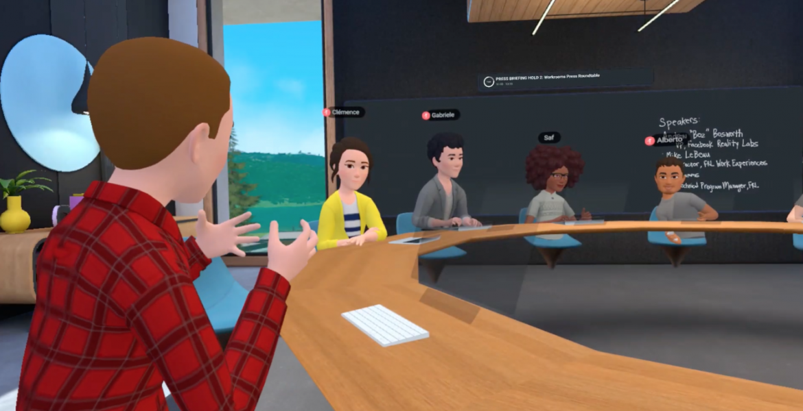 On a testé… Horizon Workrooms, la nouvelle application de réalité virtuelle de Facebook