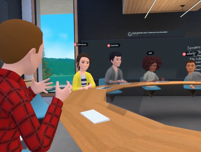 On a testé… Horizon Workrooms, la nouvelle application de réalité virtuelle de Facebook