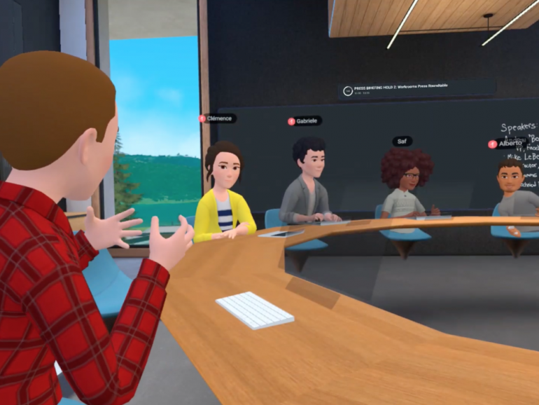 On a testé… Horizon Workrooms, la nouvelle application de réalité virtuelle de Facebook