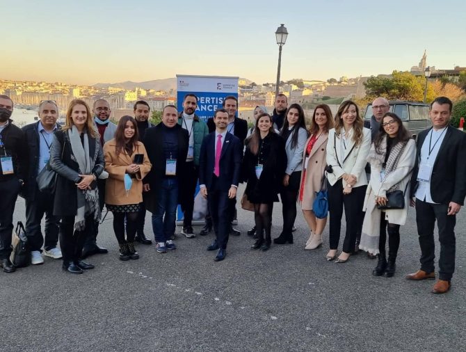 La Participation de la délégation tunisienne à Emerging Valley au palais de Pharo à Marseille.